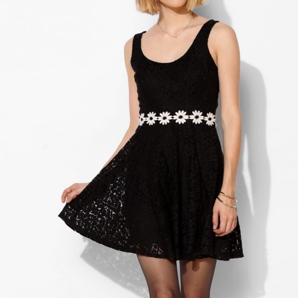 Pins & Needles Dresses Pins Needles Lace Daisy Waist Fit Flare Dress Poshmark